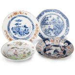 FOUR CHINESE PLATES
