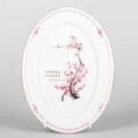 A PORCELAIN PLATE IN CHINESE REPUBLICAN STYLE