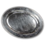 YORK TOWNMARK: A GEORGE III PROVINCIAL SILVER MEAT DISH