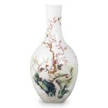 A CHINESE 'CRANES' VASE