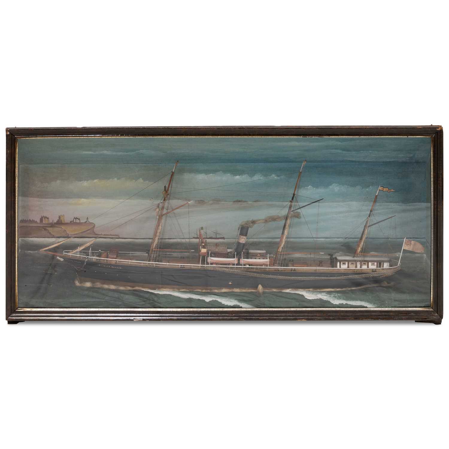 A LATE 19TH CENTURY MODEL OF A SHIP, "CHARLES DUNCAN"