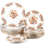 A LARGE QUANTITY OF COLCLOUGH CHINA 'ROYALE' TABLEWARES