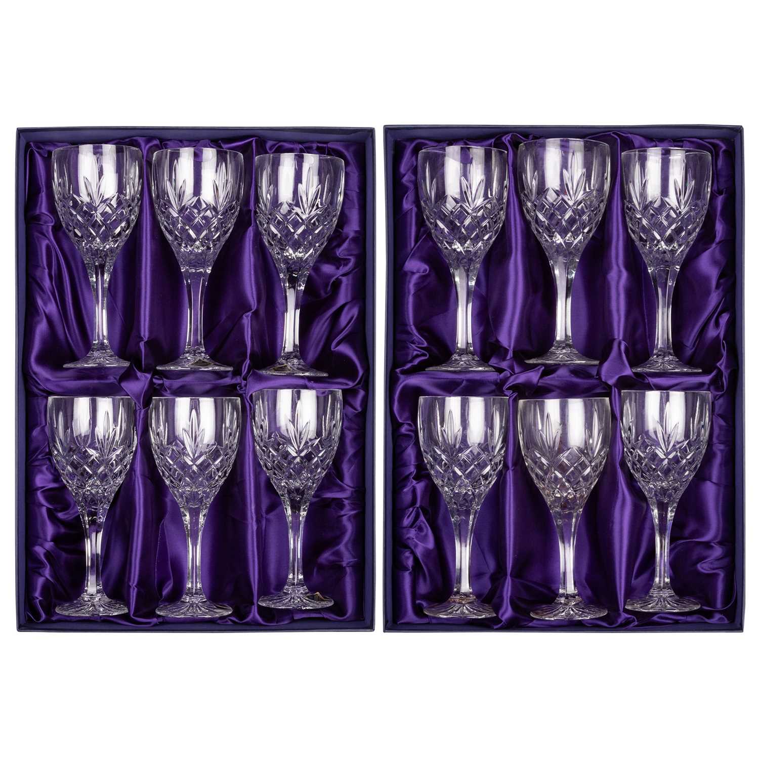 A COLLECTION OF STEFANO DALUCCA CUT CRYSTAL GLASSES - Image 2 of 5