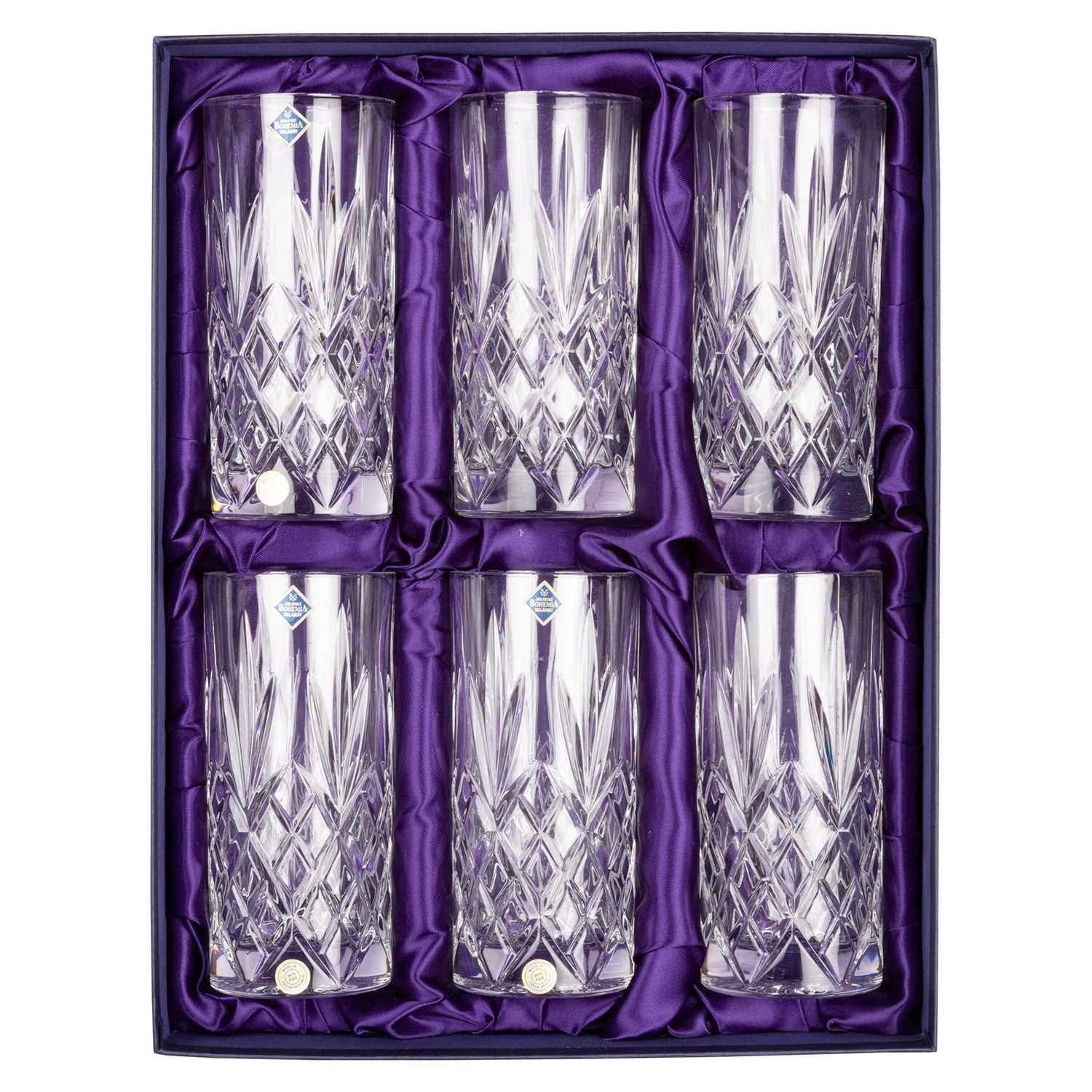 A COLLECTION OF STEFANO DALUCCA CUT CRYSTAL GLASSES - Image 4 of 5