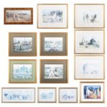 A QUANTITY OF FRAMED PRINTS