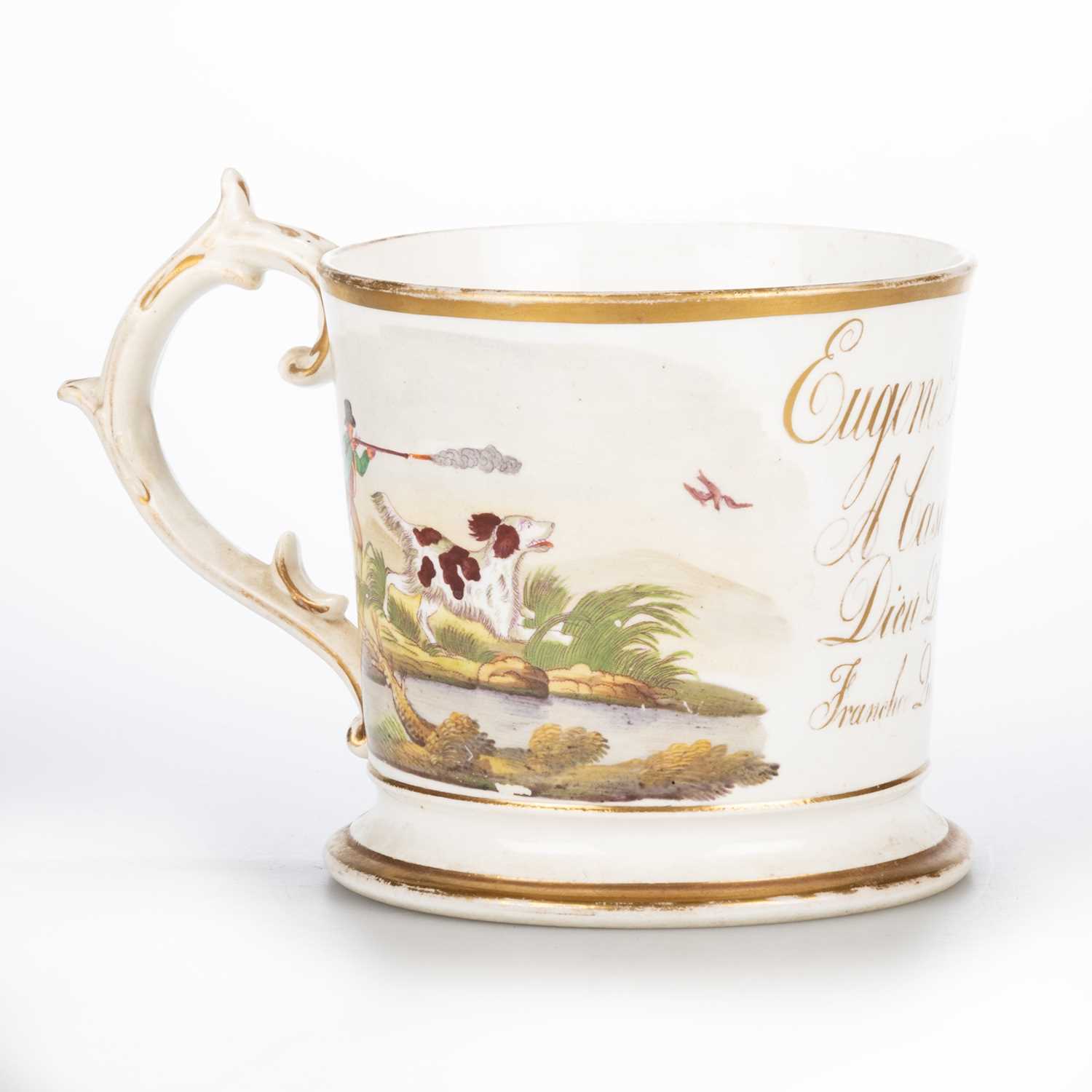 A COLLECTION OF COALPORT AND OTHER ENGLISH MUGS AND CUPS - Image 3 of 4