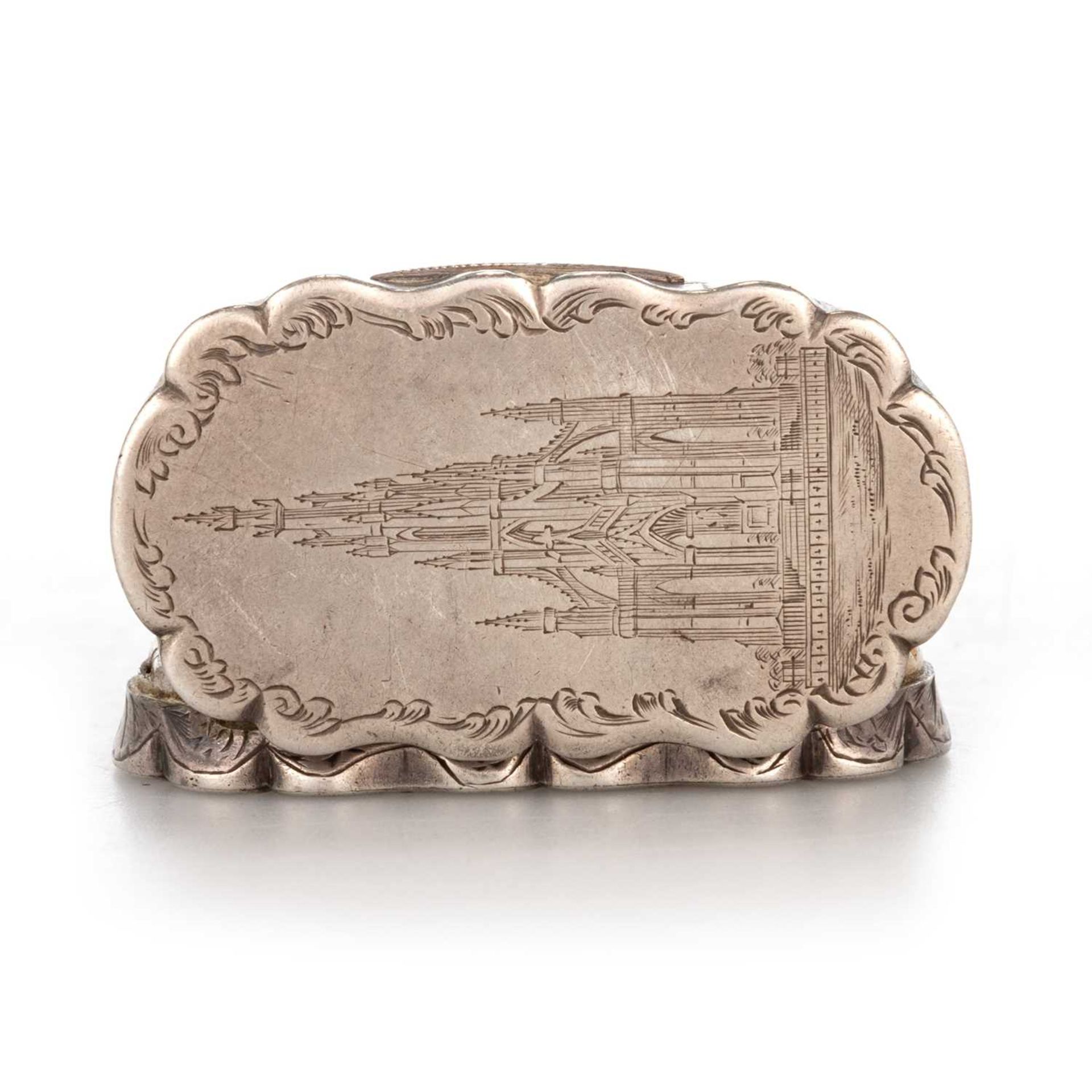 A VICTORIAN SILVER VINAIGRETTE - Image 3 of 3