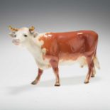 A BESWICK MODEL OF A HEREFORD COW