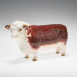 A BESWICK HEREFORD BULL CH. OF CHAMPIONS