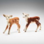TWO BESWICK MODELS OF HEREFORD CALVES