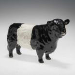 A BESWICK MODEL OF A BELTED GALLOWAY BULL