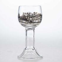 A SCHWARTLOT GOBLET, MID-19TH CENTURY