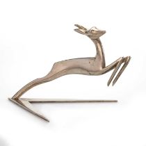 A HAGENAUER STYLE MODEL OF A LEAPING DEER