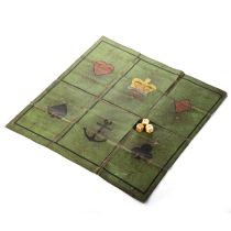 CROWN AND ANCHOR DICE GAME, EARLY 20TH CENTURY