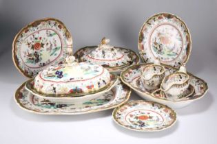 A MASON'S IRONSTONE DINNER SERVICE, CIRCA 1820