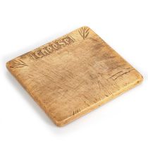 A VICTORIAN SYCAMORE CHEESE BOARD