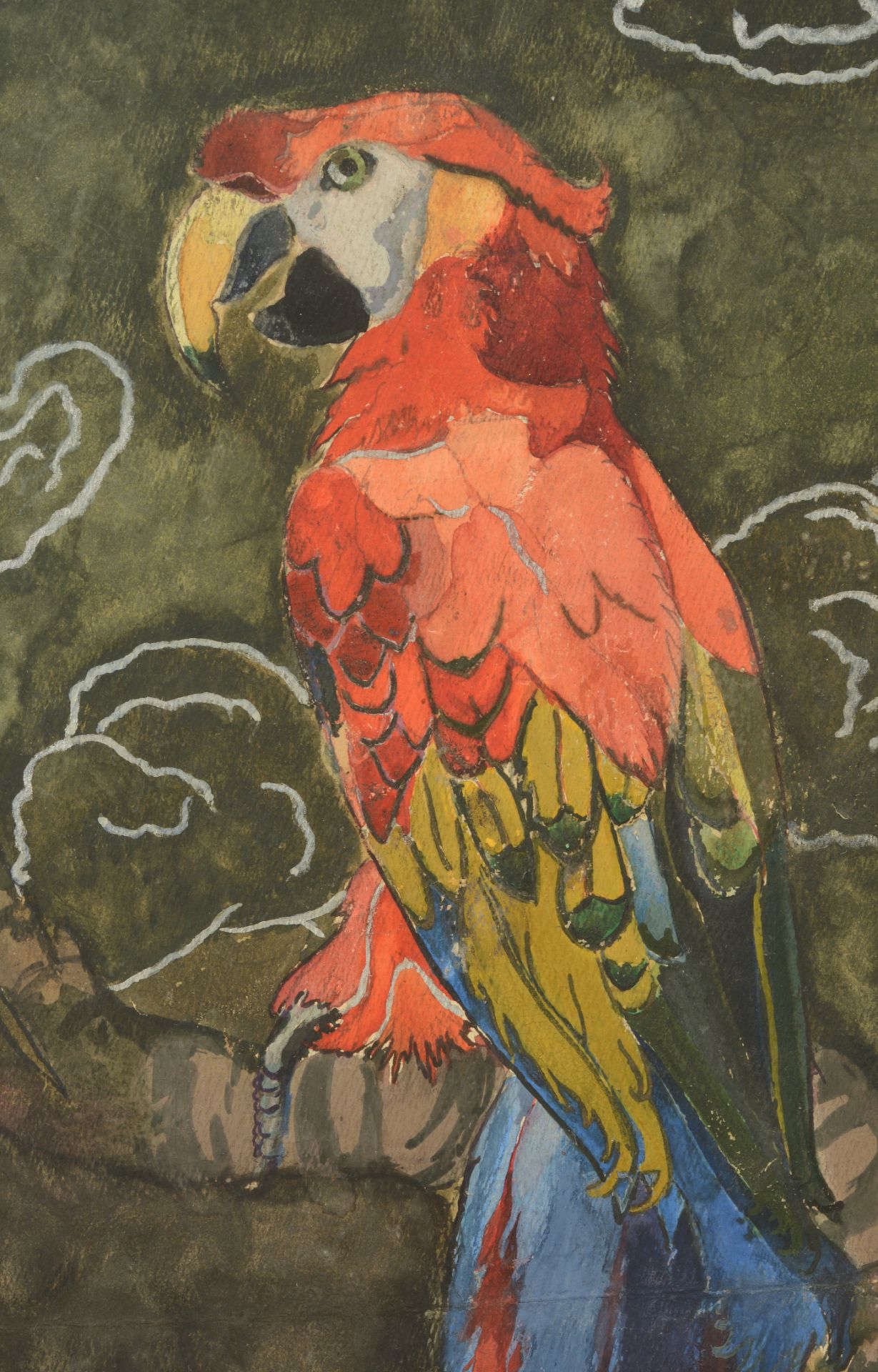 KONSTANTIN MIKRENSKY /1921-1999/ "A parrot" - Image 3 of 4