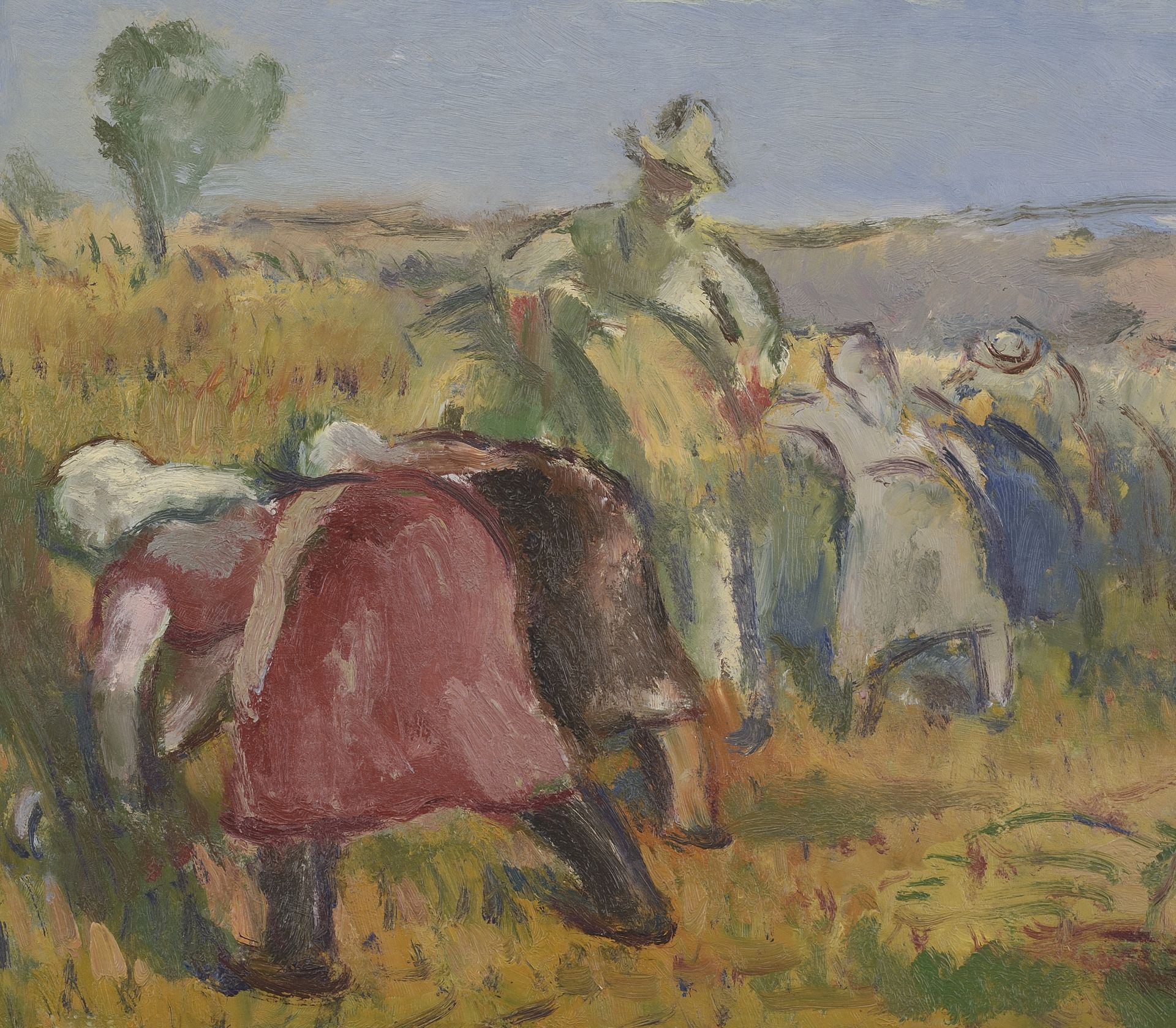 Vladimir Petrov Kavaldzhiev /1908-1988/ „Harvest” - Image 3 of 4