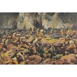 Dimitar Atanasov Gyuzhenov /1891-1979/  "Battlefield I" d.1938