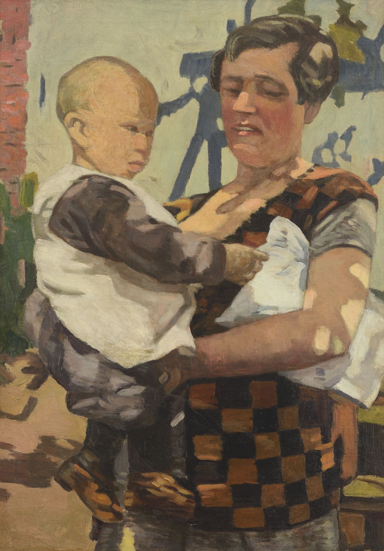 Ganyu Ivanov Koichev /1887-1951/ "Mother with a child"
