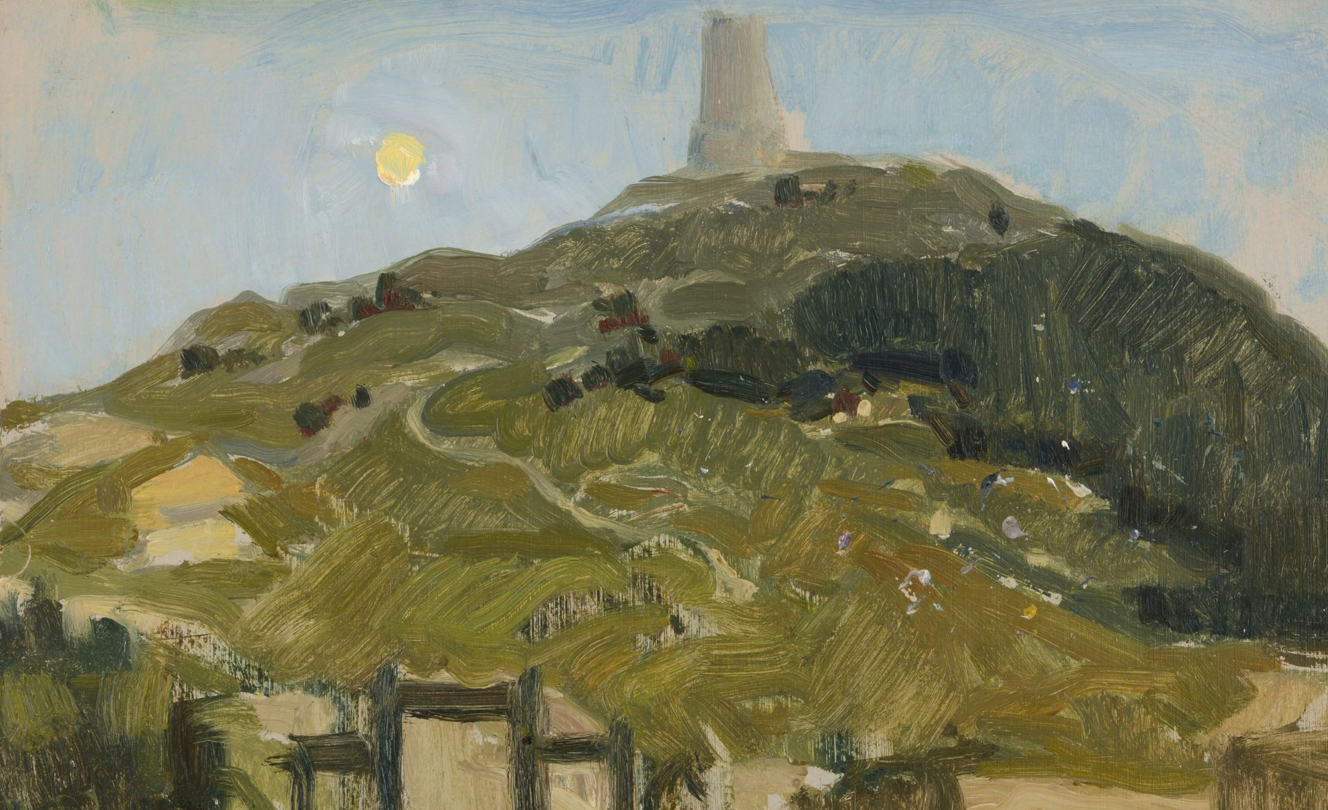 Dimitar Atanasov Gyuzhenov /1891-1979/  "Monument on Shipka Peak" - Image 3 of 3