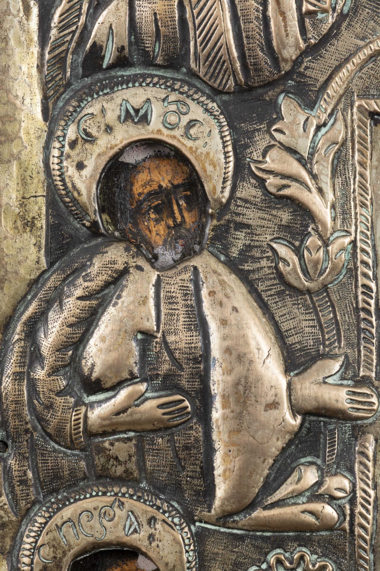 icon "The Holy Virgin Oranta with prophets"  - Image 3 of 4