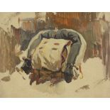 Dimitar Atanasov Gyuzhenov /1891-1979/  "Soldier Gear"