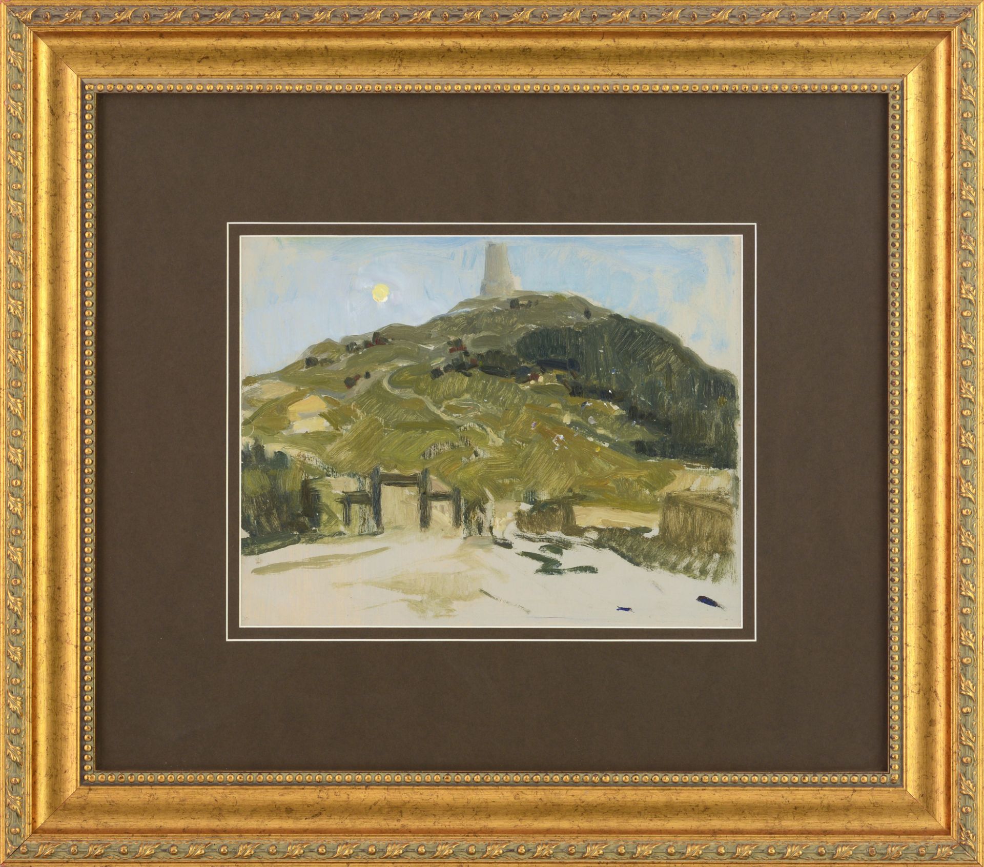 Dimitar Atanasov Gyuzhenov /1891-1979/  "Monument on Shipka Peak" - Image 2 of 3