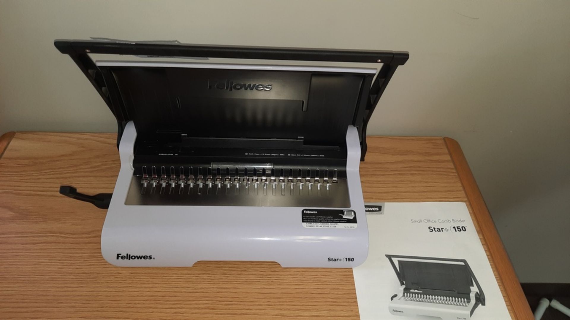 FELLOWES Office Comb Binder, mod: Star 150 - Image 2 of 2