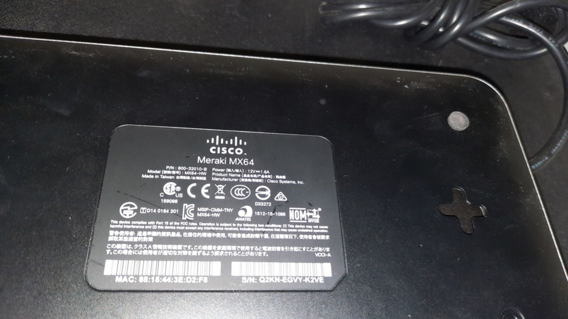 LOT: (2) CISCO Routers (see photos for details) - Image 3 of 4