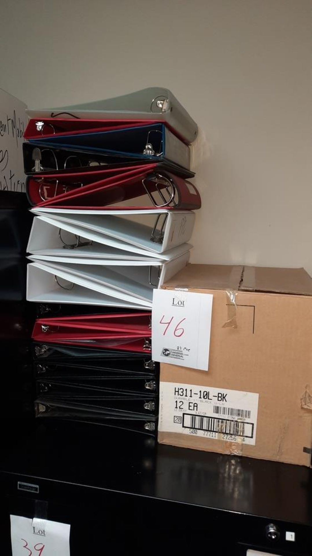 LOT: (23) Assorted Office Binders