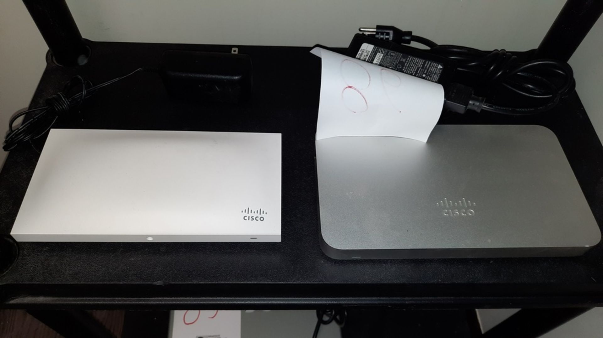 LOT: (2) CISCO Routers (see photos for details)