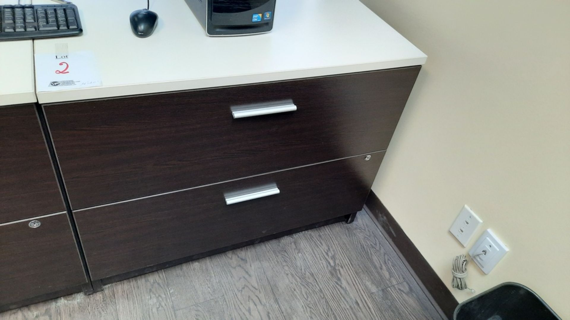 2-Drawer Lateral File Cabinet, 36'' x 20'' - Image 2 of 2