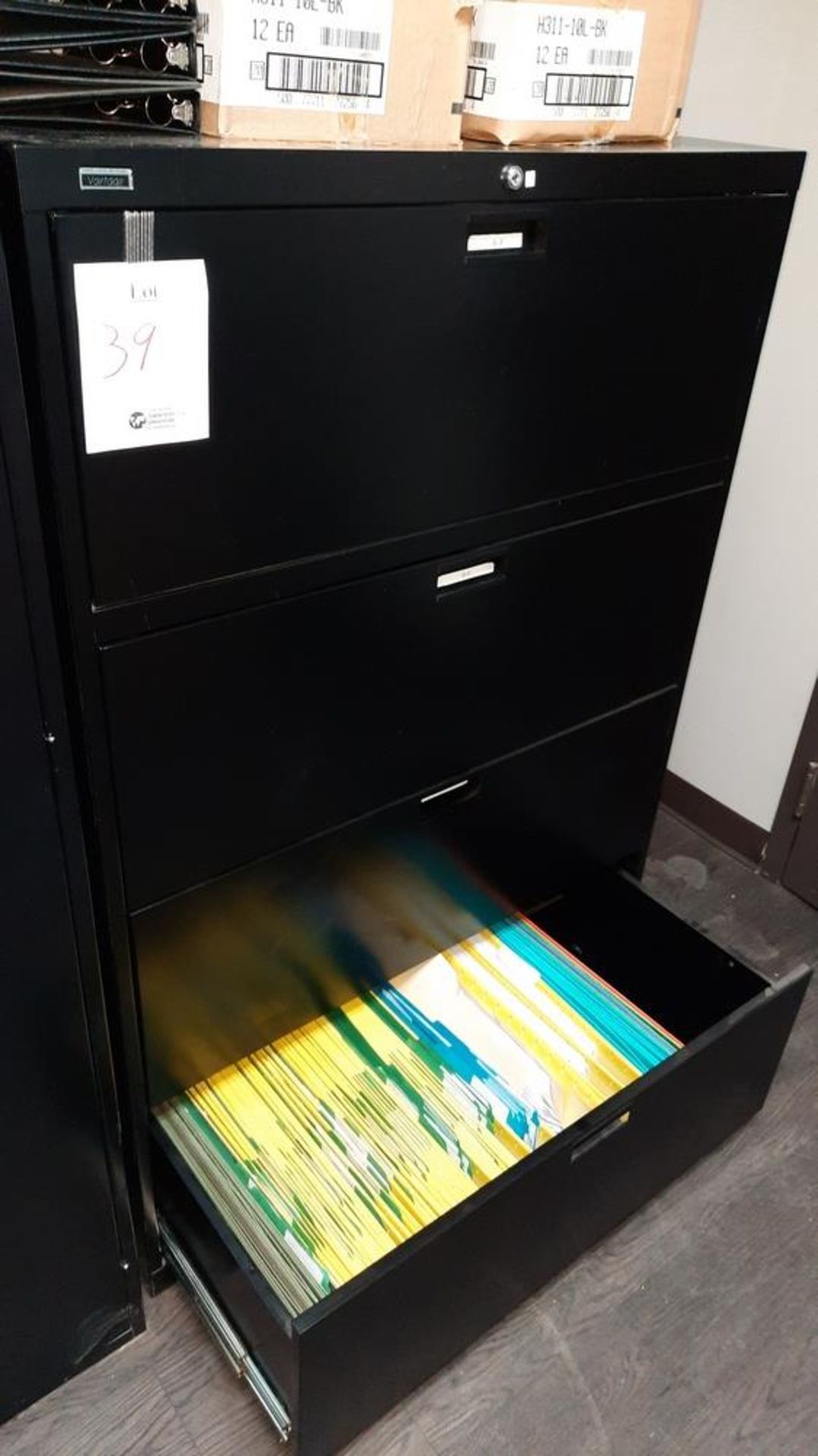 4-Drawer Lateral Filing Cabinet - Image 3 of 5