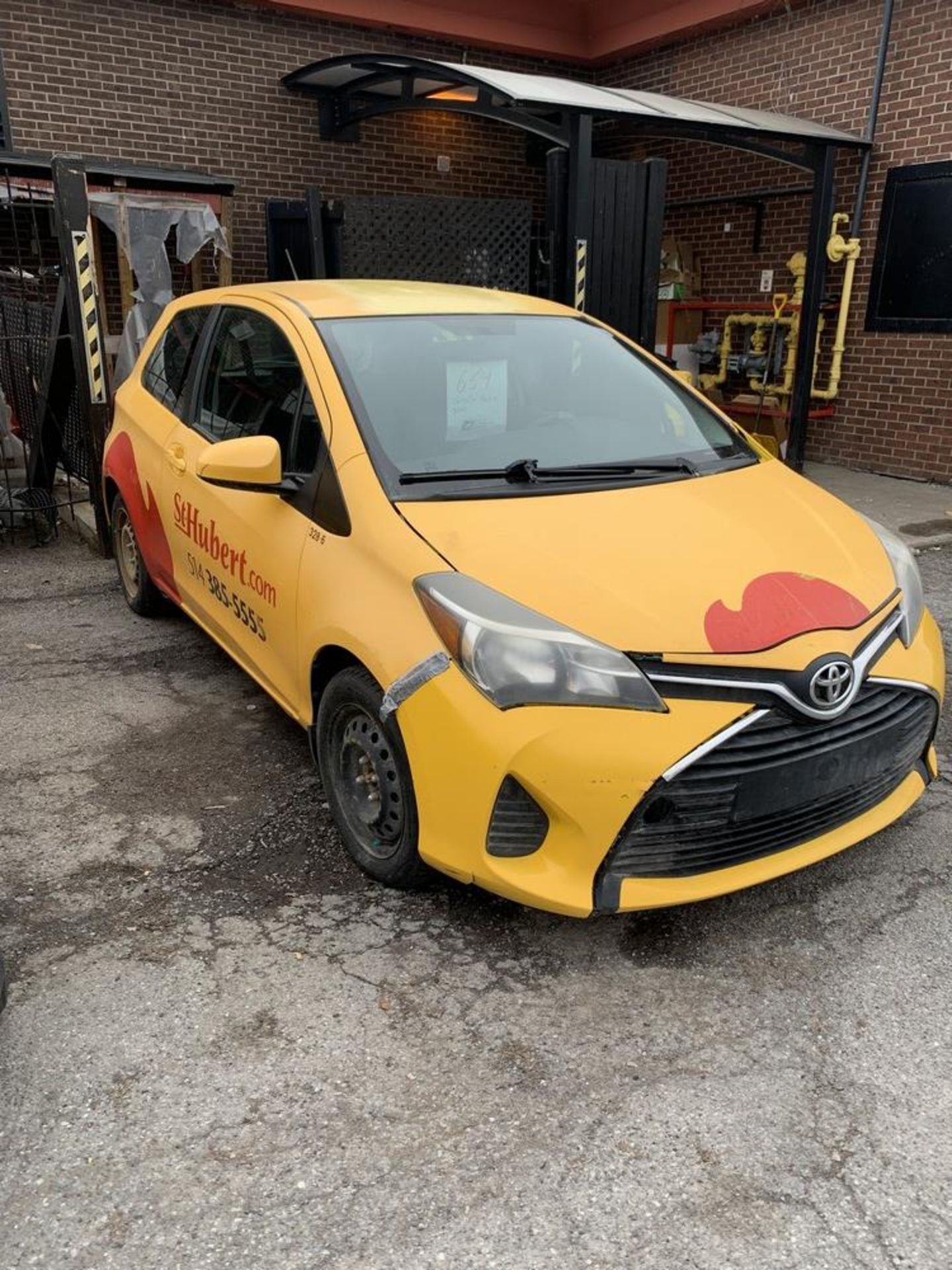 TOYOTA YARIS, 2015, 243,500 km - Delivery Vehicle: No Passenger Seat, vin: VNKJTUD35FA023095