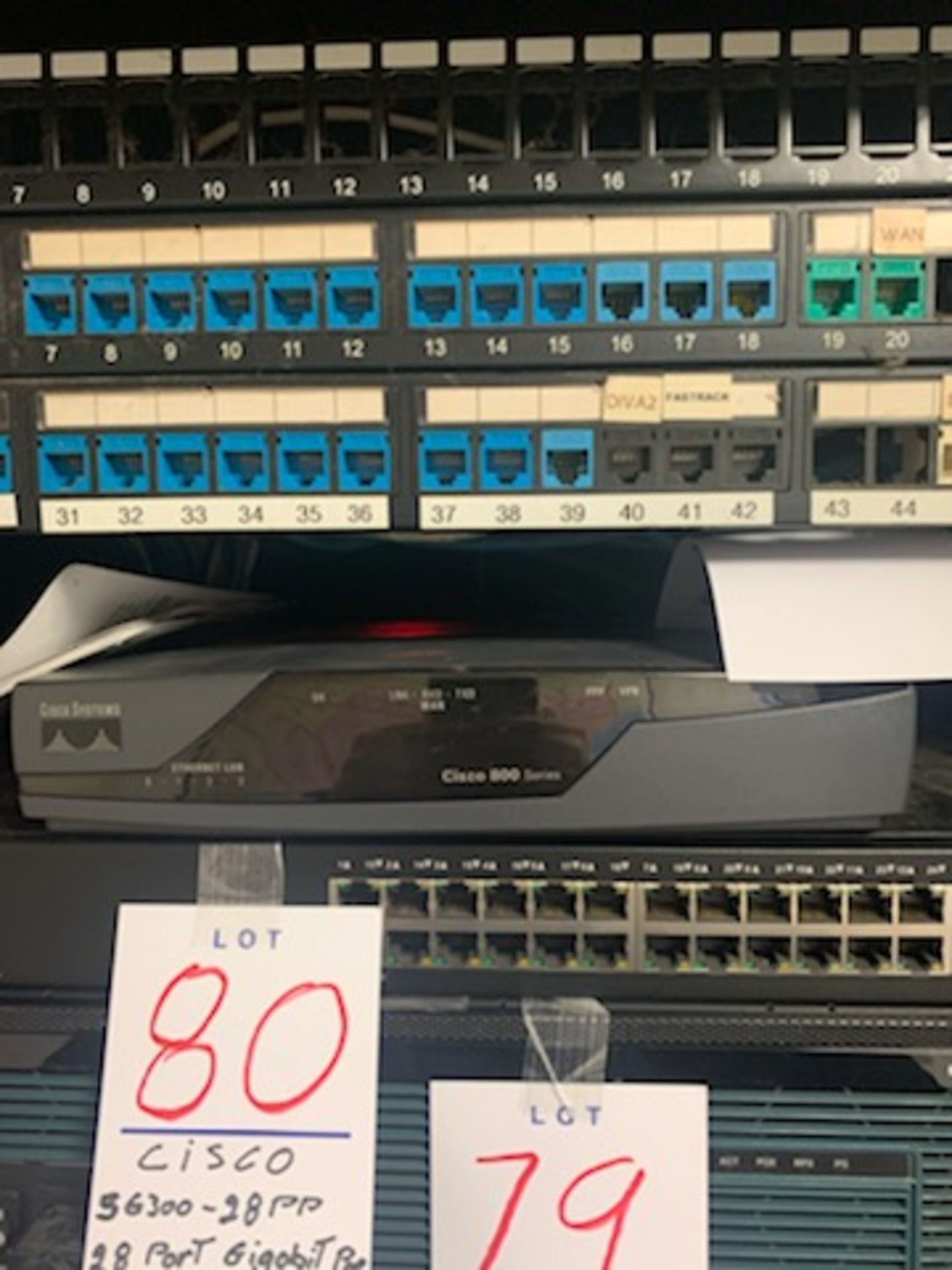 Rack-Mounted CISCO Unit, 800 Series - Image 2 of 5