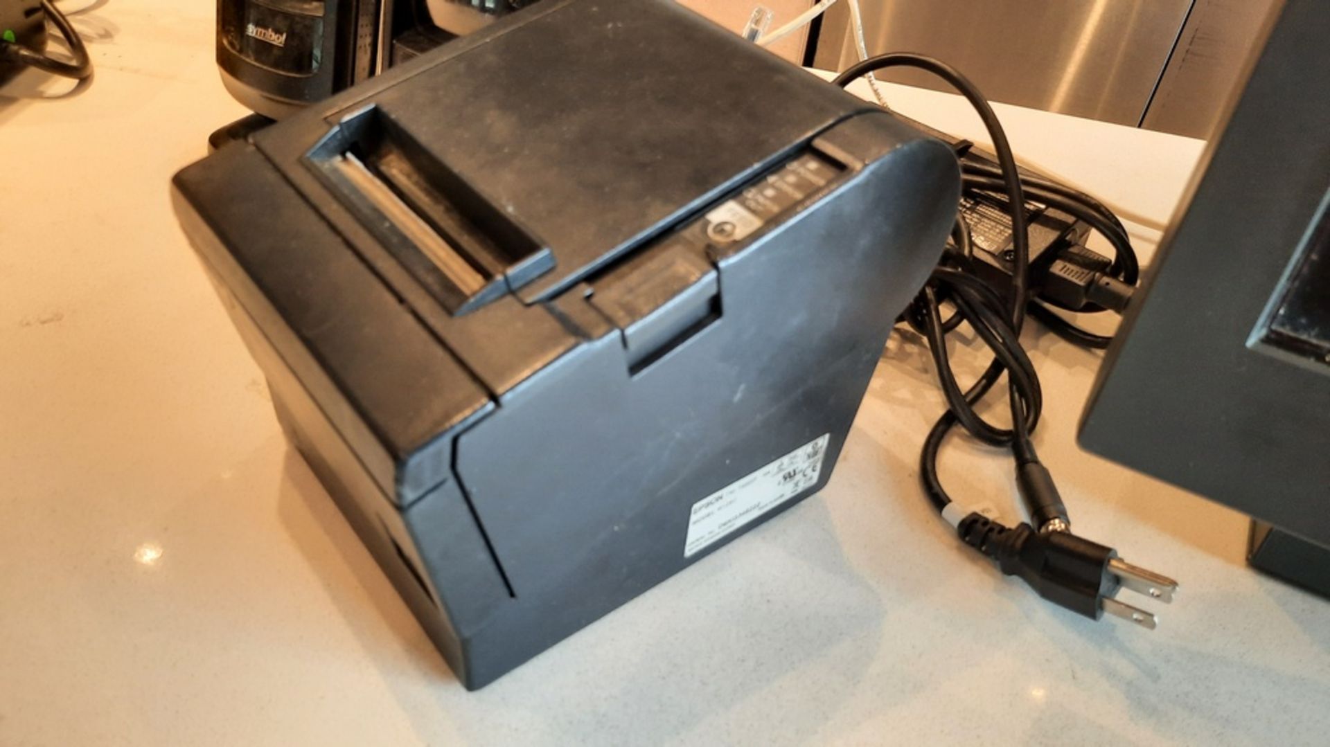 POS Unit, c/w (2) Scanners & EPSON Printer - Image 4 of 6