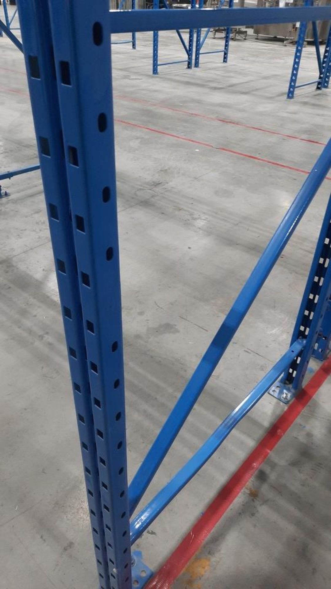 Industrial Ready Rack Sections: 18'H, 42''D, (4) Bars per Section, (3) 12'L, (3) 8.5'L - Image 3 of 3