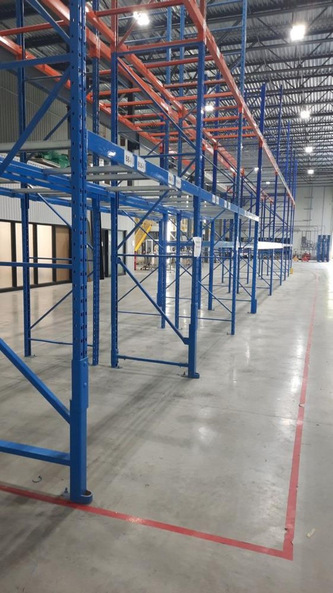 Industrial Ready Rack Sections: 18'H, 42''D, (4) Bars per Section, (2) 12'L, (6) 8.5'L - Image 3 of 4