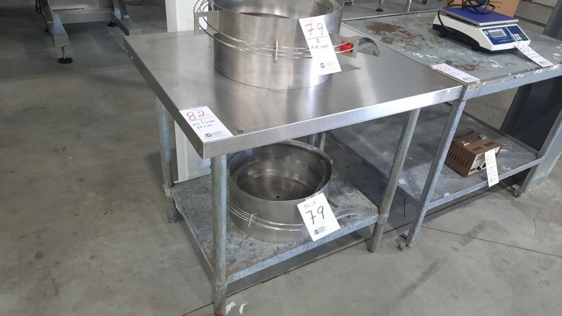 Stainless Steel Work Table, 36'' x 30''