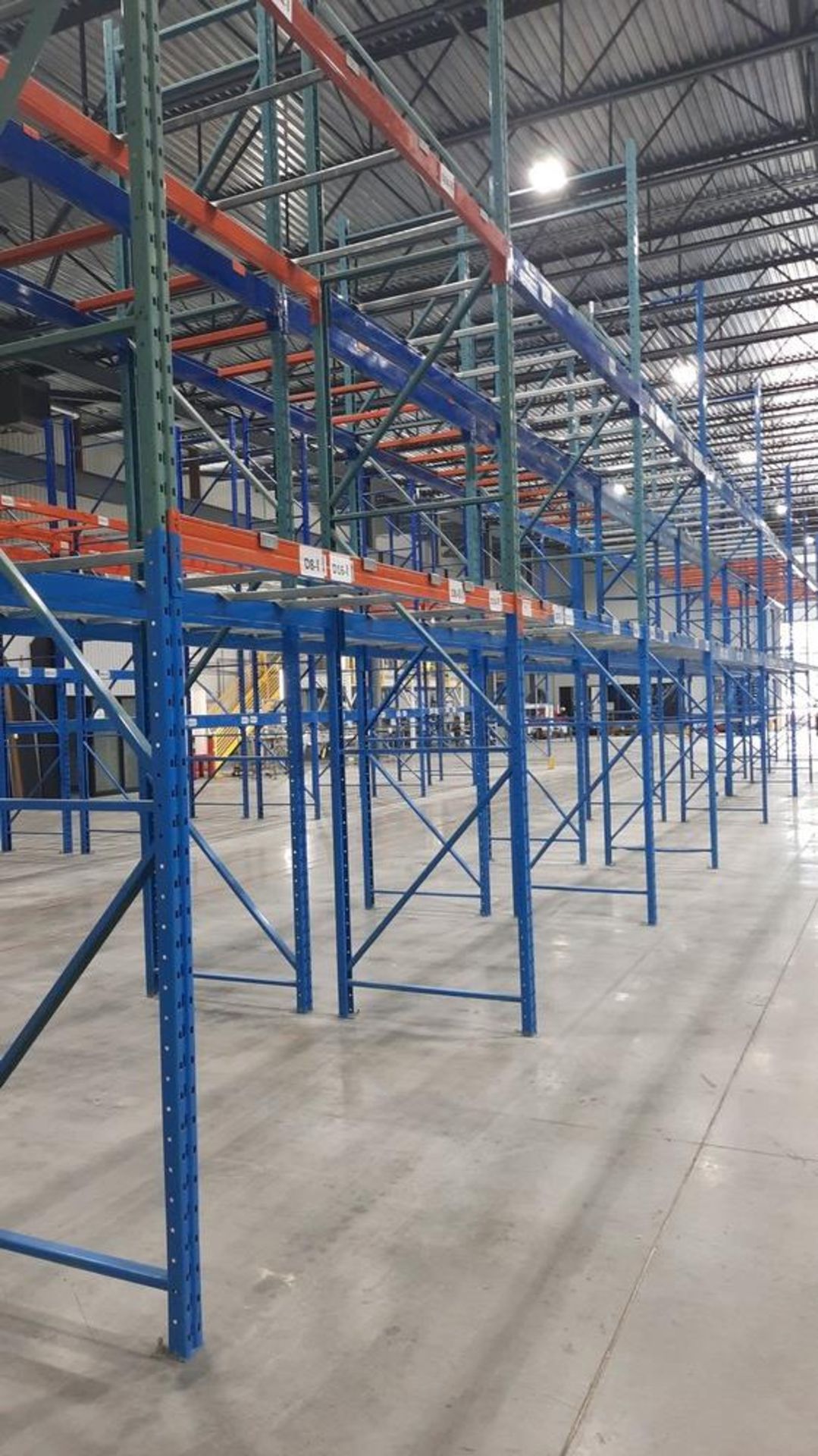Industrial Ready Rack Sections: 18'H, 42''D, (4) Bars per Section, (3) 12'L, (5) 8.5'L - Image 4 of 5