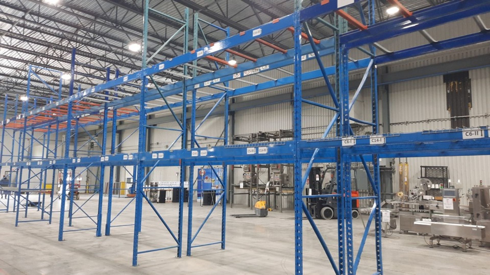 Industrial Ready Rack Sections: 18'H, 42''D, (4) Bars per Section, (3) 12'L, (5) 8.5'L - Image 3 of 3
