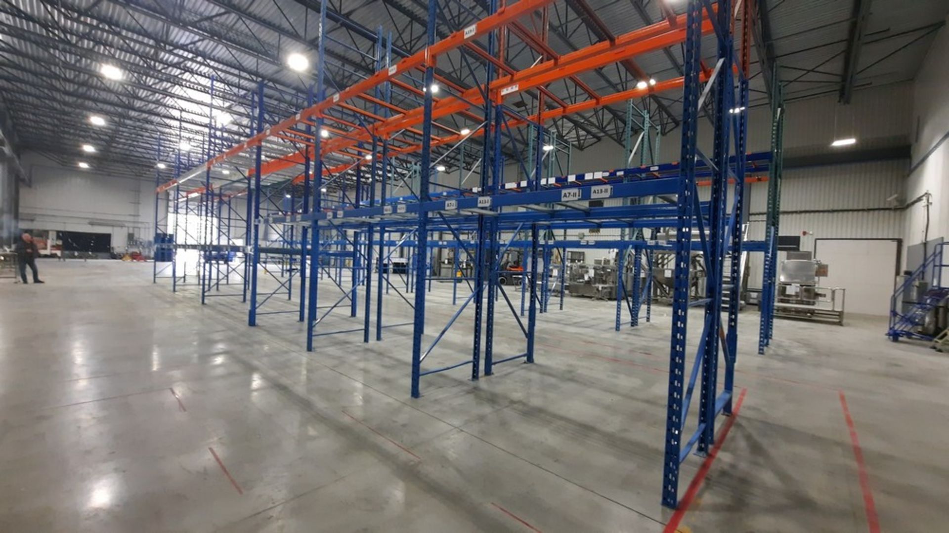 Industrial Ready Rack Sections: 18'H, 42''D, (4) Bars per Section, (3) 12'L, (3) 8.5'L - Image 2 of 3