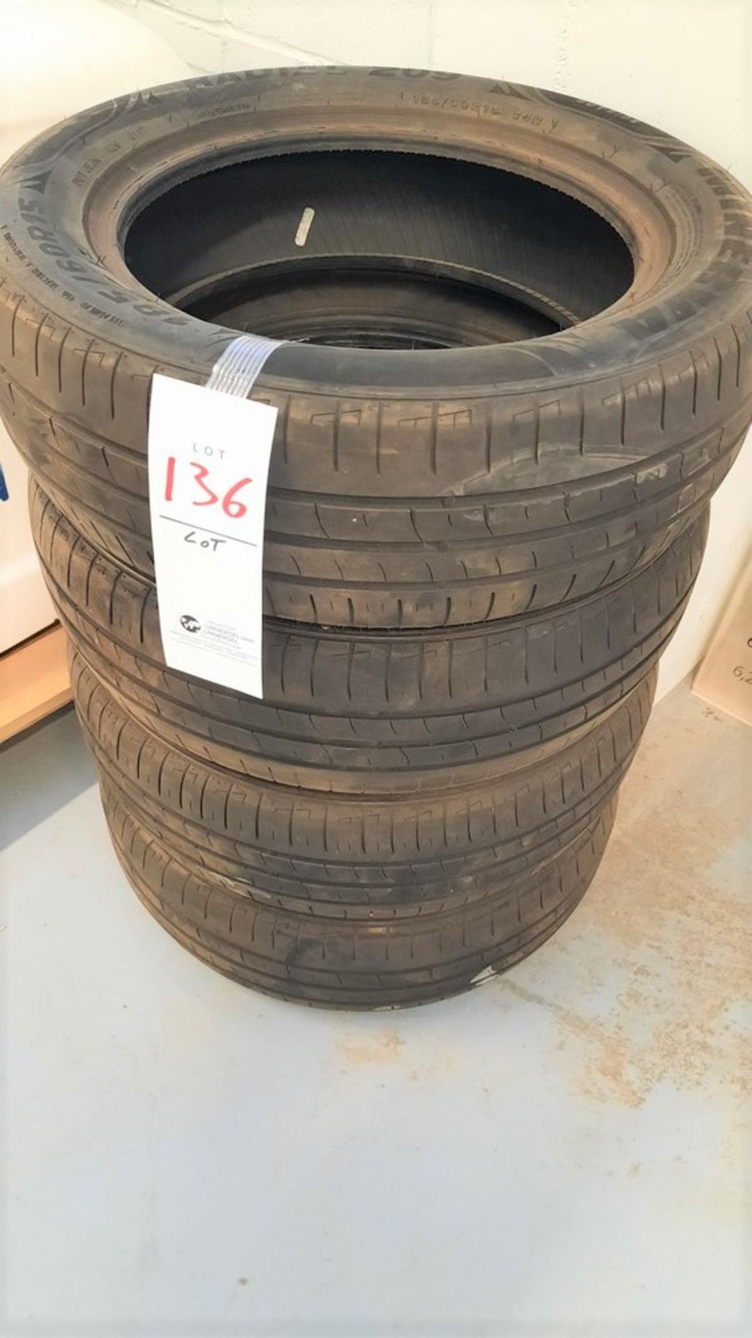 LOT: (4) Tires (see photos for details)