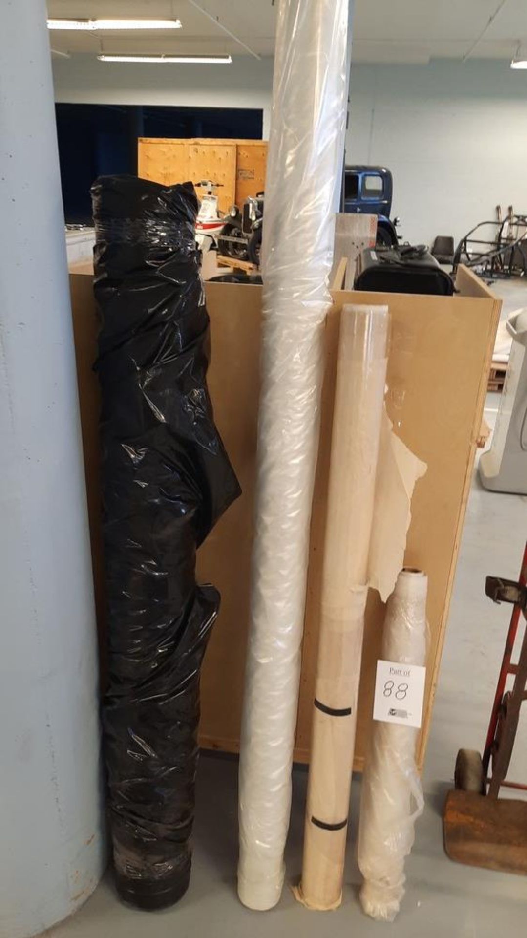 LOT: (5) Asst. Rolls of Plastic Sheets - Image 3 of 3