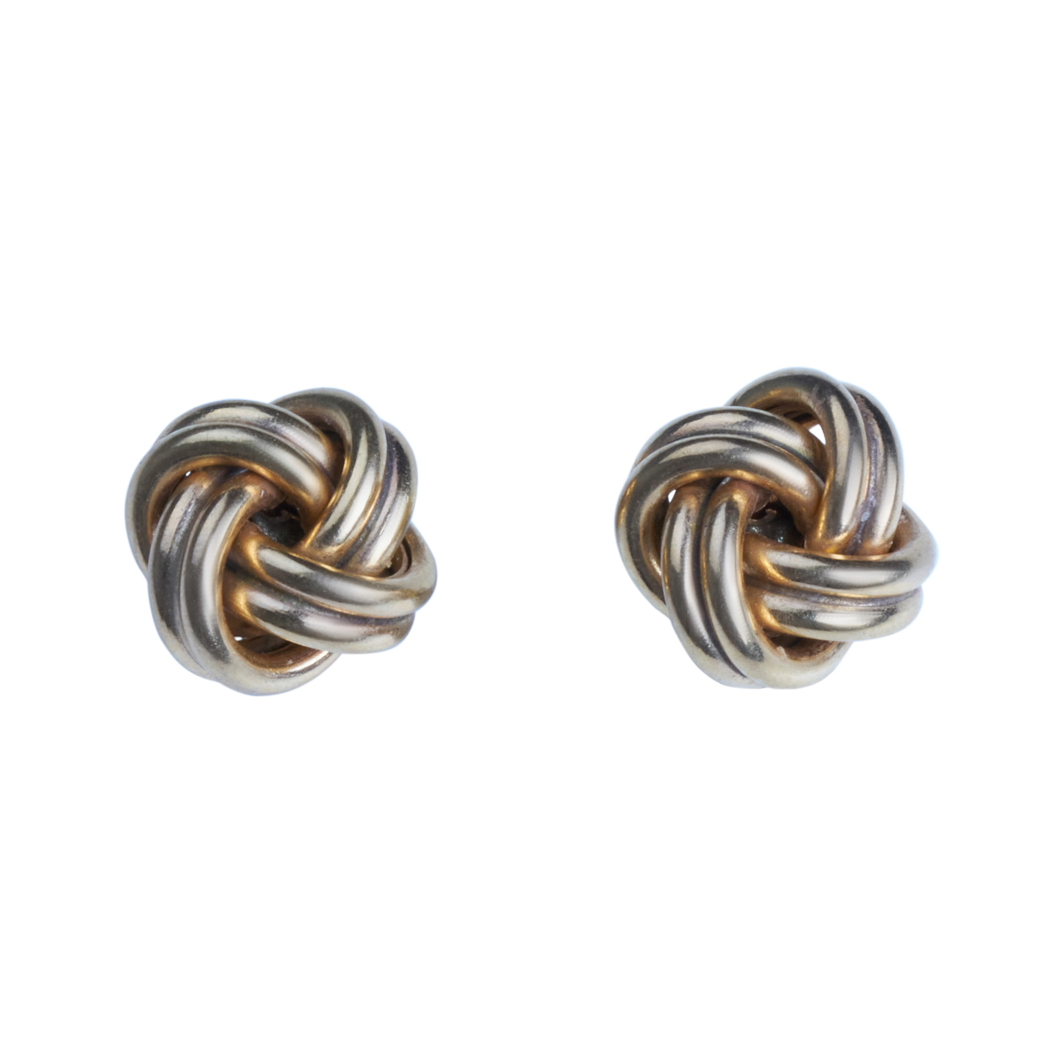 9CT YELLOW GOLD KNOT EARRINGS