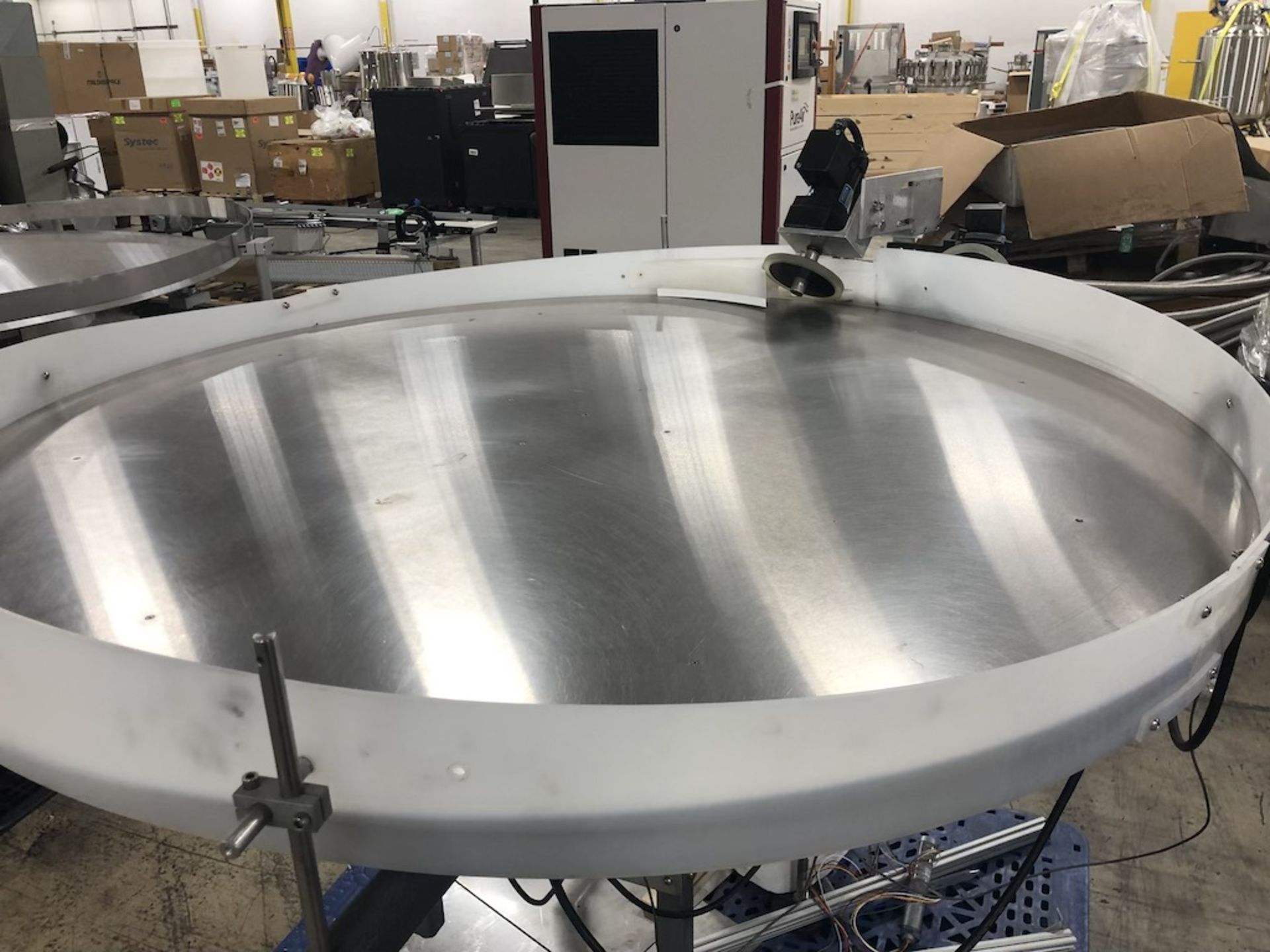 61" IN CIRCULAR SORTING TABLE / UNSCRAMBLING TABLE WITH PENTA KB DRIVE DC MOTOR SPEED CONTROL MODEL: - Image 3 of 13