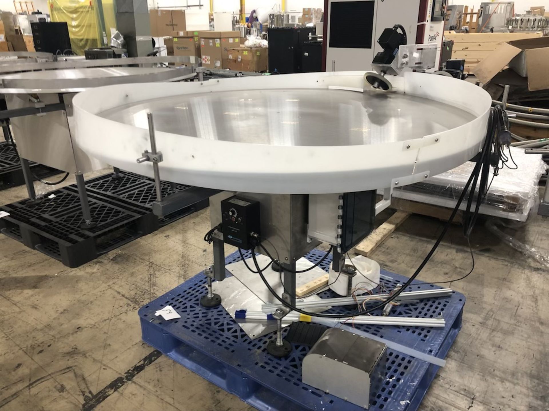 61" IN CIRCULAR SORTING TABLE / UNSCRAMBLING TABLE WITH PENTA KB DRIVE DC MOTOR SPEED CONTROL MODEL: - Image 2 of 13