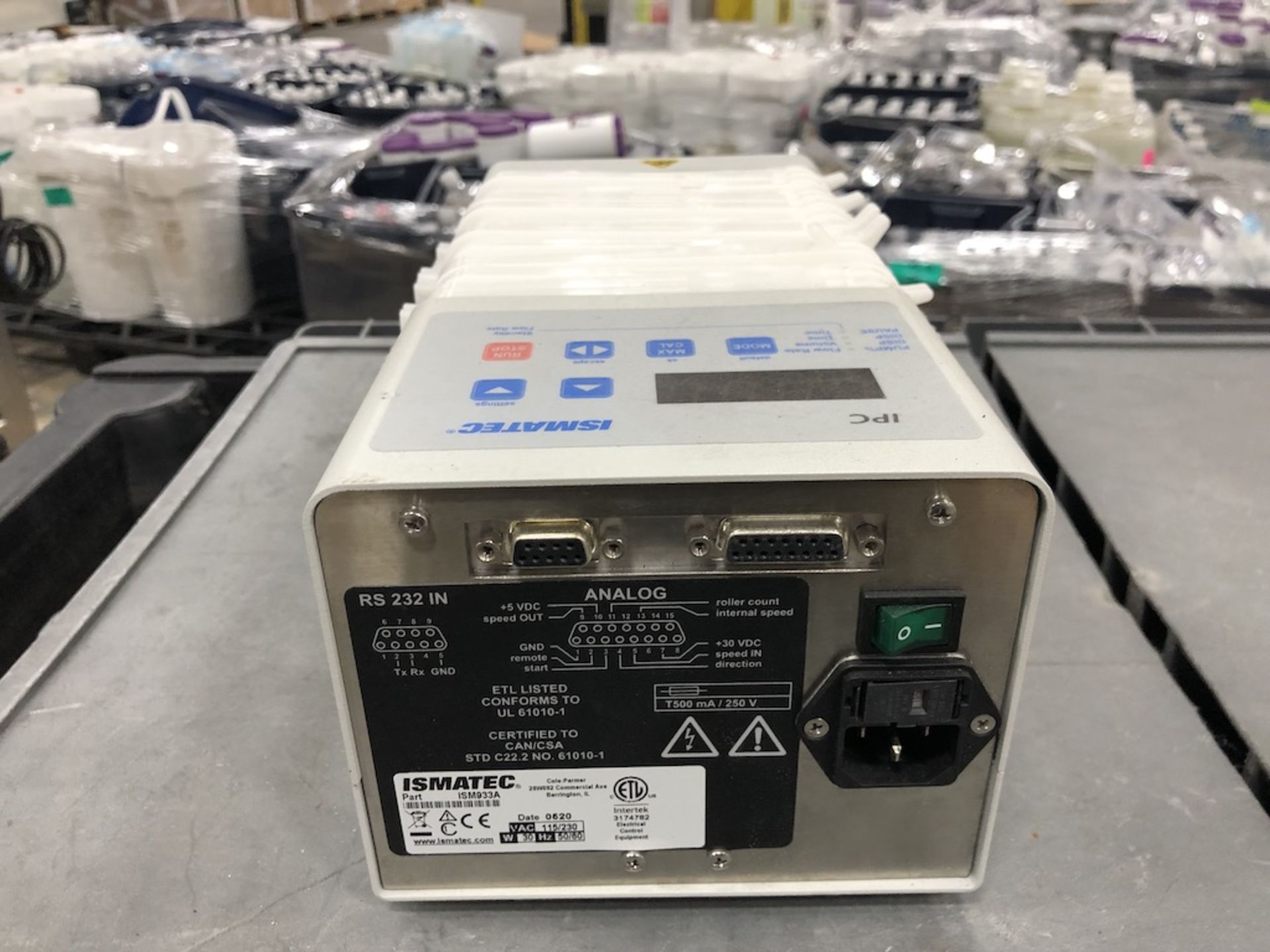 COLE-PARMER ISMATEC MODEL C P ISM933A HIGH PRECISION MULTICHANNEL PUMP / Purchased Brand new from - Image 5 of 6