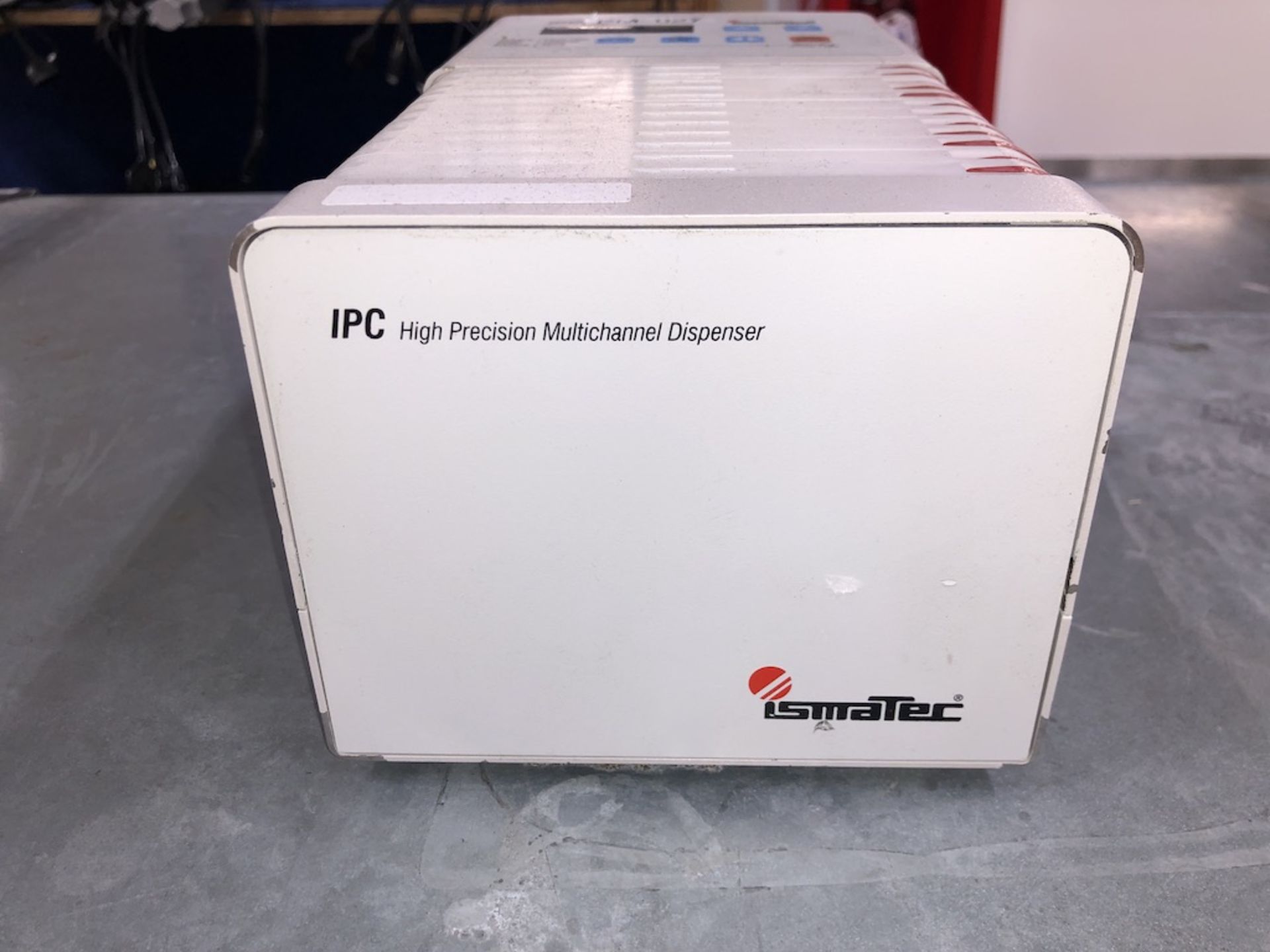 COLE-PARMER ISMATEC MODEL IPC 78001-22 12-CHANNEL PERISTALTIC PUMP